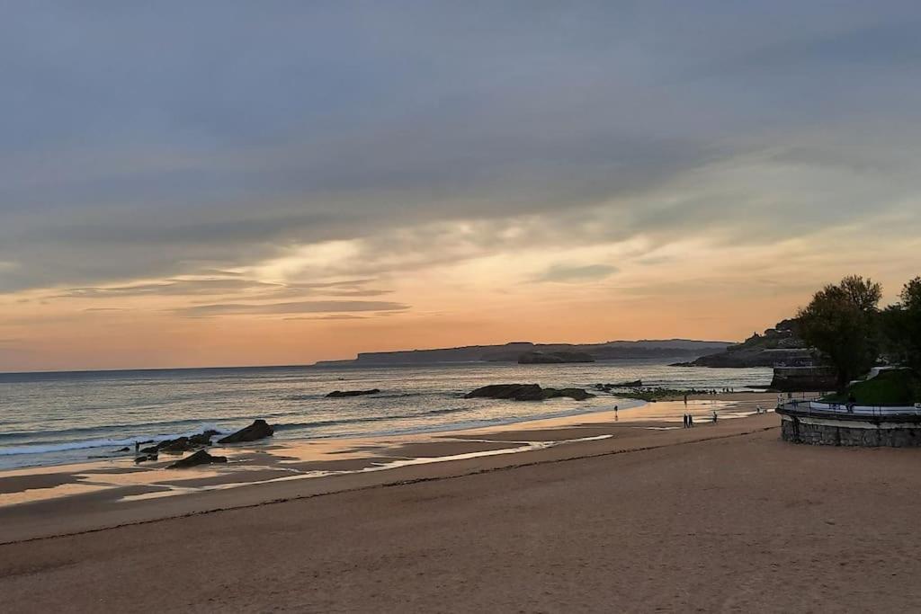 Soleado Apartamento Con Garaje ซานตานเดร์ ภายนอก รูปภาพ