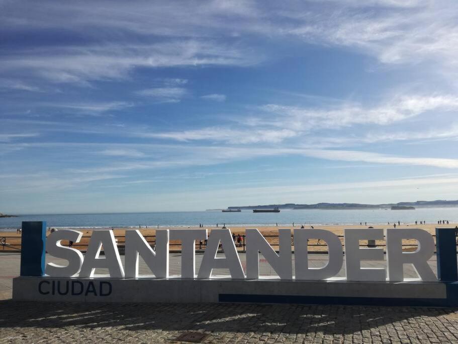 Soleado Apartamento Con Garaje ซานตานเดร์ ภายนอก รูปภาพ